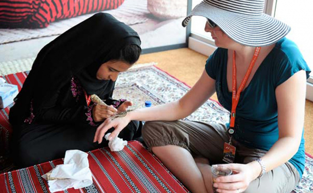 Abu Dhabi Henna Painting